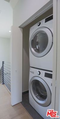 Interior, Recessed Lighting, Utility Closets, Washer, Wood Texture Flooring
