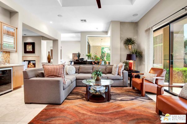 Fireplace, Interior, Living room, Recessed Lighting
