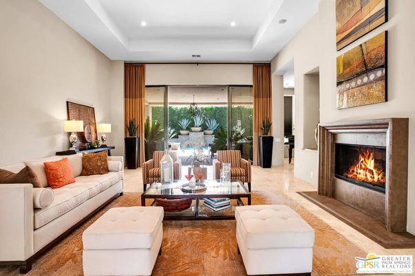 Fireplace, Interior, Living room, Recessed Lighting