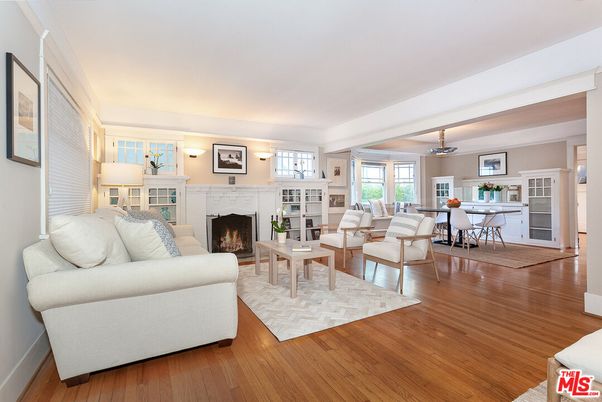 Dining room, Fireplace, Interior, Living room, Wood Texture Flooring
