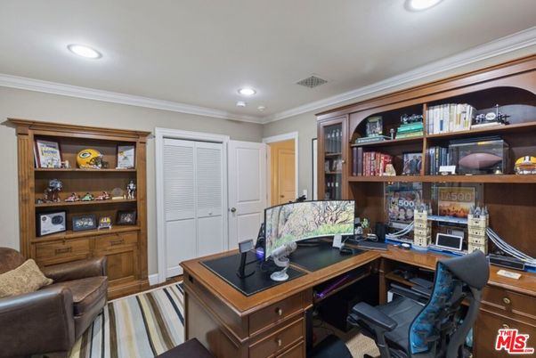 Home Office, Interior, Recessed Lighting