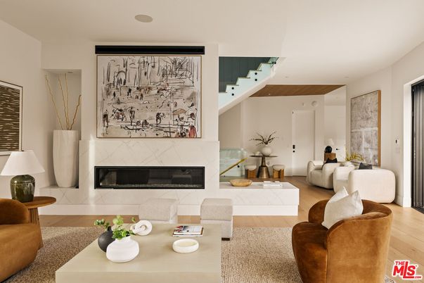 Fireplace, Interior, Living room, Wood Texture Flooring