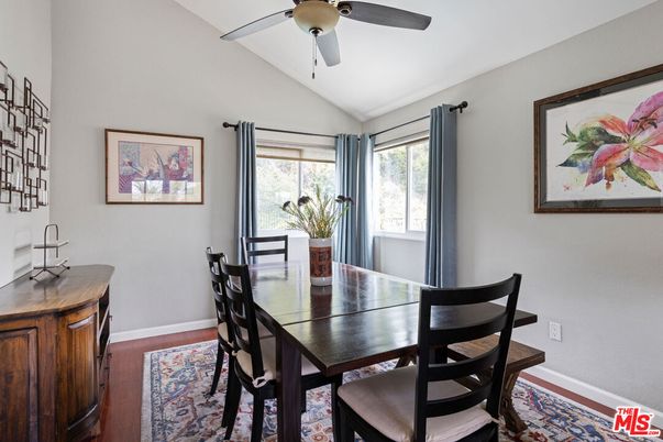 Dining room, Interior, Wood Texture Flooring