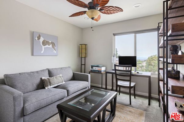 Home Office, Interior, Living room, Recessed Lighting