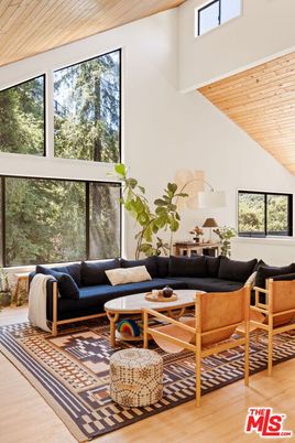 Interior, Living room, Wooden Ceilings, Wood Texture Flooring
