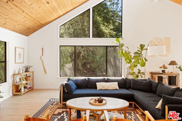 Interior, Living room, Wooden Ceilings, Wood Texture Flooring