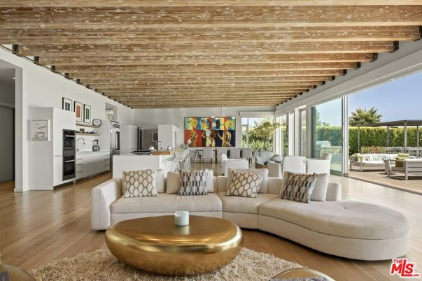 Interior, Kitchen, Living room, Wooden Ceilings, Wood Texture Flooring