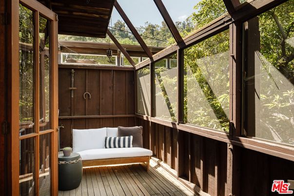Glass Ceilings, Interior, Sun Room, Wood Texture Flooring