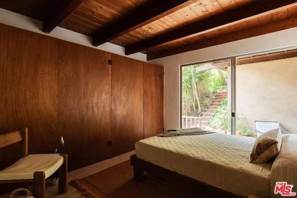 Bedroom, Interior, Wooden Beams, Wooden Ceilings