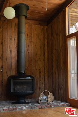 Fireplace, Interior, Wooden Ceilings, Wooden Walls