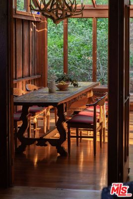 Dining room, Interior, Wood Texture Flooring