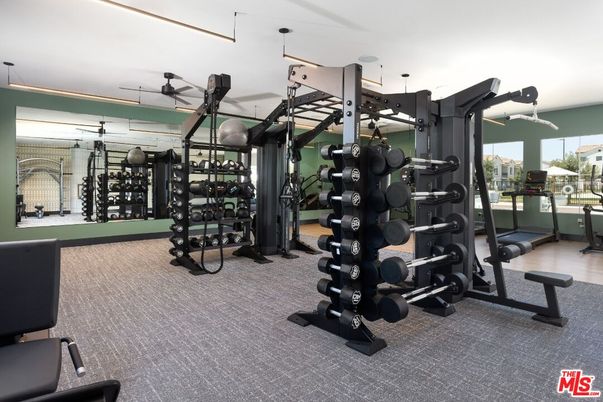 Fitness Equipment, Gym, Interior