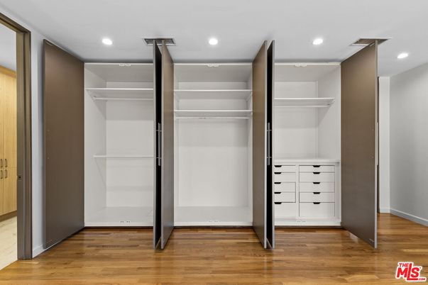 Interior, Recessed Lighting, Walk-in Closets, Wood Texture Flooring