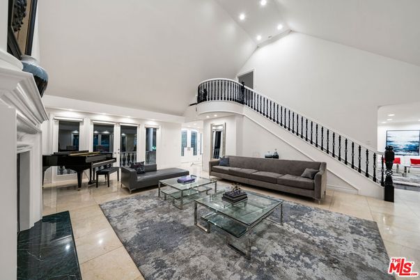 Interior, Living room, Piano, Recessed Lighting