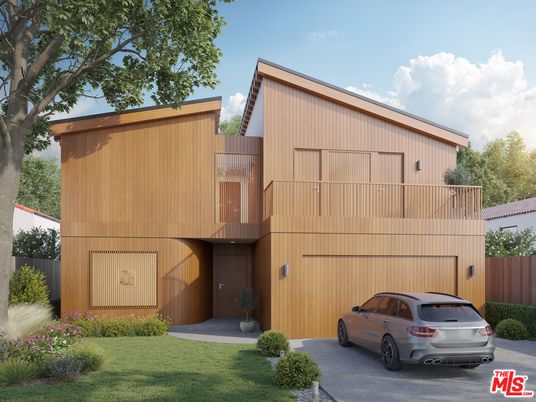 Attached, Exterior, Facade, Modern