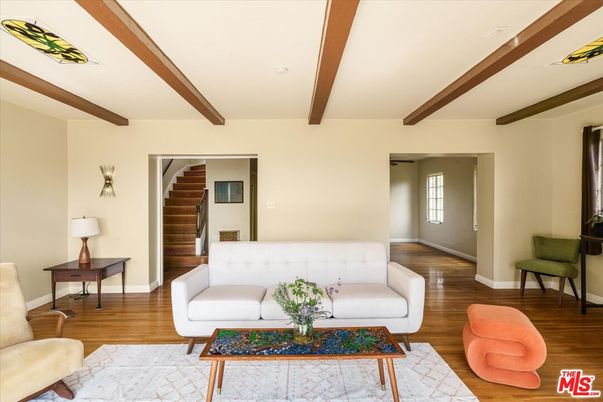 Interior, Living room, Wooden Beams, Wood Texture Flooring