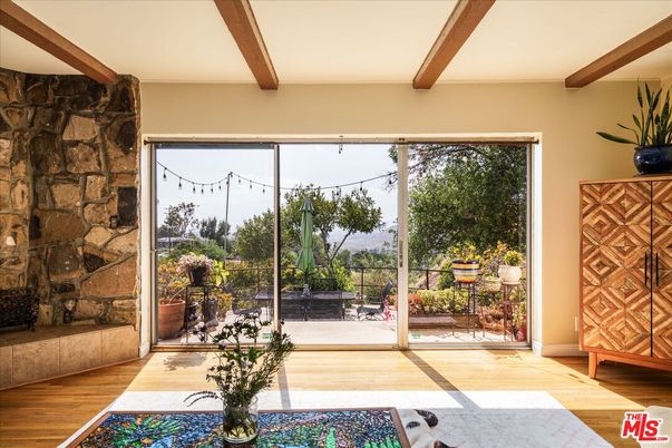 Interior, Stone Walls, Wooden Beams, Wood Texture Flooring