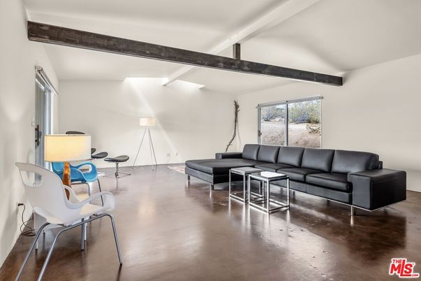 Interior, Living room, Wooden Beams