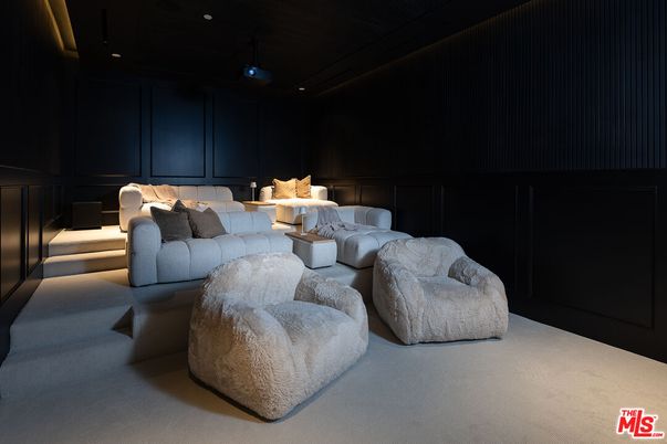 Interior, Recessed Lighting, Theatre Room