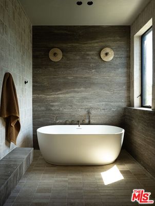 Bathroom, Free Standing Baths, Interior, Wooden Walls