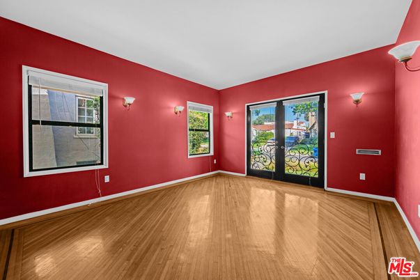 Empty room, Interior, Wood Texture Flooring