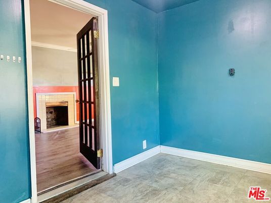 Empty room, Fireplace, Interior, Wood Texture Flooring