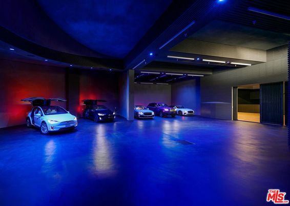 Garage, Interior, Recessed Lighting