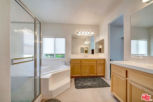 Bathroom, Glass Shower, Interior, Tile Countertops