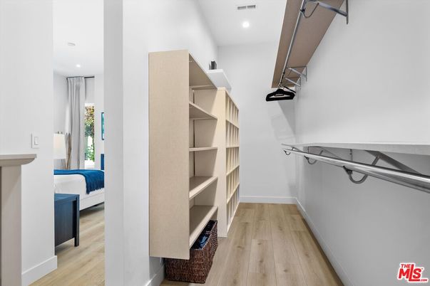Interior, Recessed Lighting, Walk-in Closets, Wood Texture Flooring