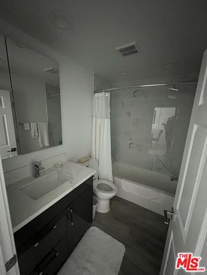 Bathroom, Interior, Marble Walls, Wood Texture Flooring