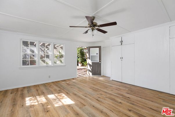 Empty room, Interior, Wood Texture Flooring