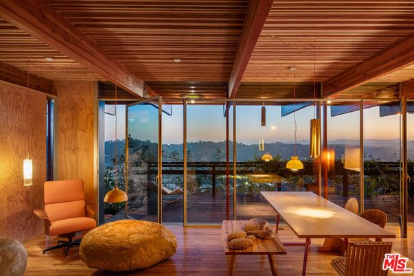 Interior, Pendant Lights, Recessed Lighting, Water, Wooden Beams, Wooden Ceilings, Wood Texture Flooring, Wooden Walls