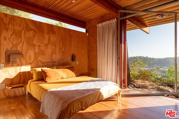 Bedroom, Interior, Wooden Beams, Wooden Ceilings, Wood Texture Flooring, Wooden Walls