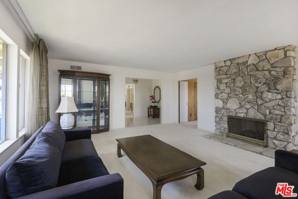 Fireplace, Interior, Living room, Stone Walls