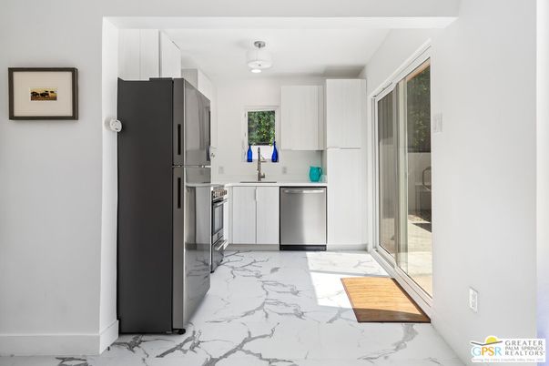 Interior, Kitchen, Marble, Stainless Steel Appliances