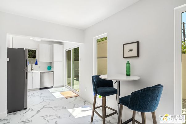 Interior, Kitchen, Marble, Recessed Lighting, Stainless Steel Appliances