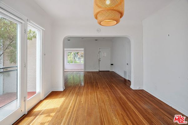 Empty room, Interior, Wood Texture Flooring