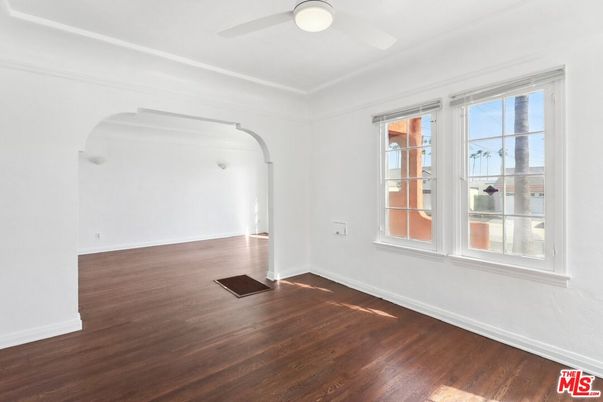 Empty room, Interior, Wood Texture Flooring