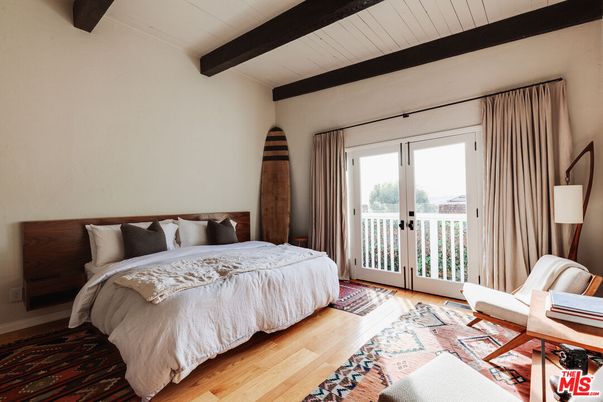 Bedroom, Interior, Wooden Beams, Wood Texture Flooring