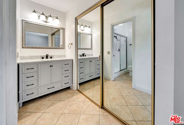 Bathroom, Dual Sink Vanities, Glass Shower, Interior