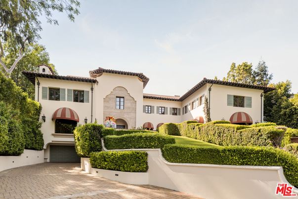 Attached, Backyard, Exterior, Facade, Spanish Mediterranean