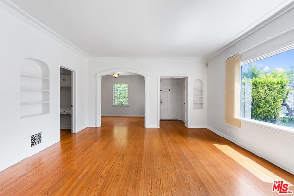 Empty room, Interior, Wood Texture Flooring