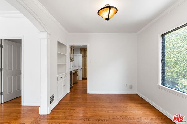 Empty room, Interior, Kitchen, Wood Texture Flooring