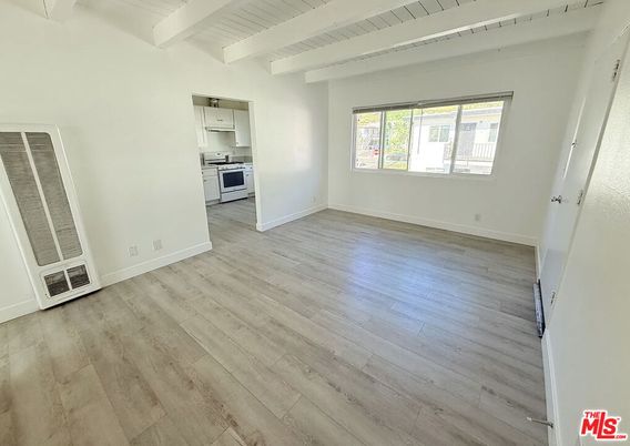 Empty room, Interior, Kitchen, Wood Texture Flooring