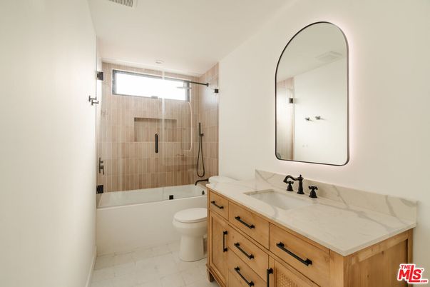 Bathroom, Dual Sink Vanities, Glass Shower, Interior
