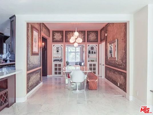 Interior, Marble, Pendant Lights