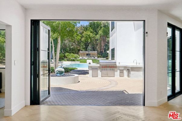 Interior, Pool, Wood Texture Flooring