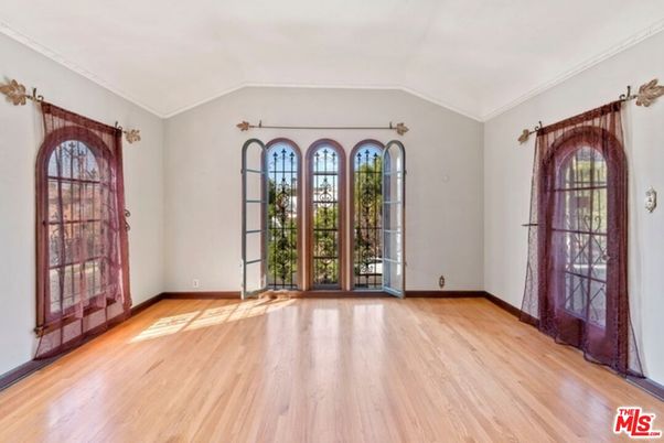 Empty room, Interior, Wood Texture Flooring
