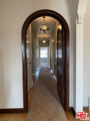 Chandelier, Interior, Wood Texture Flooring