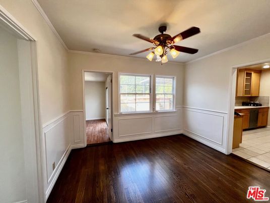 Empty room, Interior, Kitchen, Wood Texture Flooring